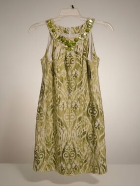 Vintage 80s Bib dress